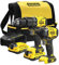 COMBO V20: Taladro Percutor BRUSHLESS + Atornillador de Impacto BRUSHLESS SFMCK461D2S-QW