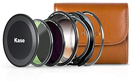 Kase Wolverine 77mm Master III Kit M3 Magnetico Antiurto Vetro Ottico Temperato 3 Filtro Kit Inc 95mm Regolabile Soft Grad 77