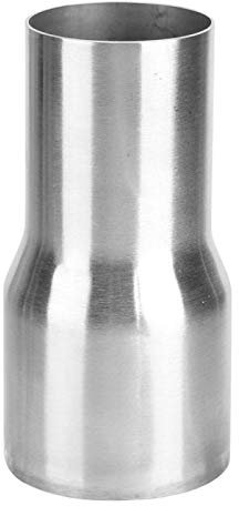 Adaptateur de Tube d'échappement, connecteur de tuyau d'échappement en acier inoxydable adaptateur universel de Tube d'échappement pour pièce modifiée de voiture(51-63MM)