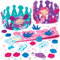 Baker Ross FE174 Meerjungfrau Krone Moosgummi Bastelset - 3er Pack, Kindergeburtstag Basteln für Kinder, Kinderkostüme zum Basteln, 39