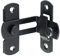 Sayayo Piccolo Chiavistello, Serrature Porte di Sicurezza, 90 Gradi Chiavistello Scorrevole Porta, in Acciaio Inox Serrature Antifurto per Porte da Giardino, Finestre, Armadi, Nero Opaco, EMS9001KB
