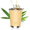 Robin Goods® Taza para Beber de Acero Inoxidable y bambú - Taza de 350 ml - Taza para Acampar - irrompible y sin BPA (1 Pieza - 350ml)