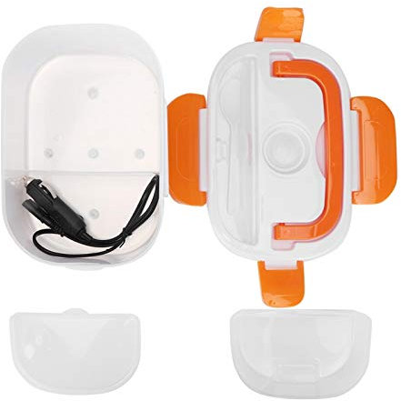 Joyzan Electric Lunch Case, Insulated Food Storage Heater Container Heating Thermal Heated Preservation Box Warmer Boxes Compartments Containers Case for Adults Car Truck Office Home Traveling