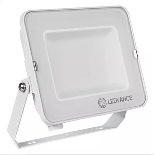 Ledvance Projecteur LED Compact Blanc 50W 5000lm 100D - 865 Lumière du Jour | IP65 - Symétrique