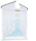 ESLIR Scheibengardine Transparent Bistrogardine Küche Gardinen Weiß mit Tunnelzug Panneaux Wohnzimmer Schwarz HxB 150x80cm 1 Stück