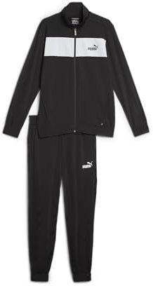 PUMA Herren Poly Suit Cl Trainingsanzug, Schwarz, M