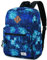 VX VONXURY Schulrucksack Damen Herren, Leichter College-Rucksack, Wasserabweisend 15.6 Zoll Laptop Daypack Tagesrucksack für Teenager Jungen und Mädchen Reisen Arbeit Blauer Himmel
