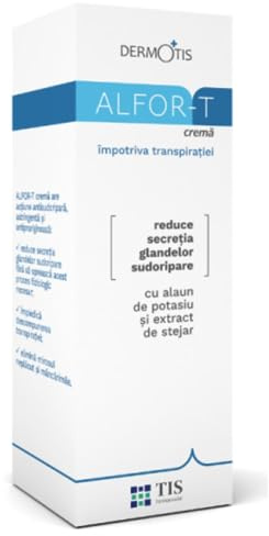 Alfor-T Creme Stop Schweiß – Überschwitzen der Achselhöhlen, Hände, Füße – verhindert Schwitzen, absorbiert Schweiß, beseitigt und verhindert die Bildung von schlechten Gerüchen – 20 ml