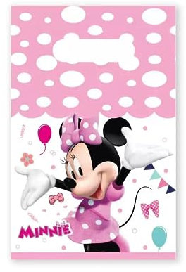 Sacchetto per Caramella,Minnie Mickey Sacchettini Compleanno Bambini 20 Pezzi Sacchetti Regalo Sacchetto di Carta Borsa di Regalo per Feste di Compleanno di Natale Feste a Tema