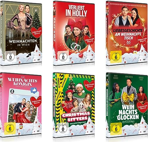 Frohe Weihnachten und pulsierende Herzen - Die 6 Weihnachtsfilme Edition - Komödie, Liebesfilme und mehr - Für die ganze Familie
