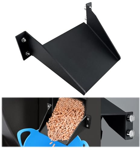 Sirozi Pellet Helfer Schütte für Traeger Smoker Grill, Magnetische Helfer Schütte für BBQ Grills, Keine Notwendigkeit, Gefallene Pellets aufzuheben, Zubehör für Traeger, Pit Boss Smoker