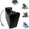 HJGHY Batteria al Litio 24V 35Ah 40Ah per Sedia a rotelle elettrica Batteria al Piombo sostituibile per sedie a rotelle elettriche 24V,24v,40Ah