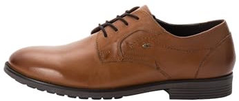 Schnürhalbschuh aus echtem Leder 43 43