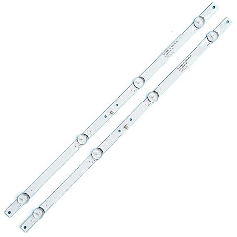 LOTOAK Kits TV-Beleuchtungsbänder kompatibel for Vortex LEDV-24E24Z1 LEDV-24EP28S Shivaki STV-24LED25 MS-L2668 V2 Hintergrundbeleuchtungsstreifen MS-L2151 V1 V4