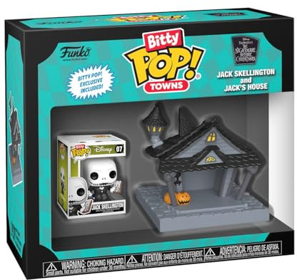 Funko Pop! Bitty Town: The Nightmare Before Christmas - Jack and Jack's House