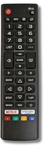 Ersatz Fernbedienung für Alphatronics TV SL-Linie I SL-19 DSBW+ | SL-Linie I SL-22 DSBW+ | SL-Linie I SL-24 DSBW+