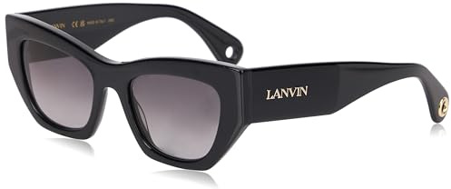 Lanvin Unisex LNV651S Sunglasses, 001 Black, 51