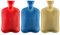 ZOPPER - Hot Water Bottle 2 Liter - Natural Rubber Hot Water Bag for Back Pain, Neck Shoulder, Period Cramps Pain Relief, Secure & Leakproof Heating Pads (Any 1 Unit Random Colour Will Dispatch)