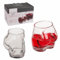 Bottoms Up Drinking Glasses | Set of 2 Novelty Bum Shaped Cocktail Glasses | Party Decoration | Capacity 250 ml | Housewarming Gift Idea