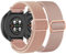 TUCOMO Dehnbares Nylon Armband Kompatibel mit Polar ignite/ignite 2 / ignite 3, 20mm Geflochtenes Loop Elastische Armbänder für Polar Unite/Pacer/Pacer Pro Herren Damen
