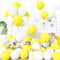 Unisun Luftballons Weiß und Gelb, 60Stück 12Zoll Ballons Matt Weiß Gelb Latex Luftballon Jungen Männer Kinder Babyparty Geburtstag Hochzeit Jubiläum Abschlussfeier Verlobung Bachelor Party Dekoration