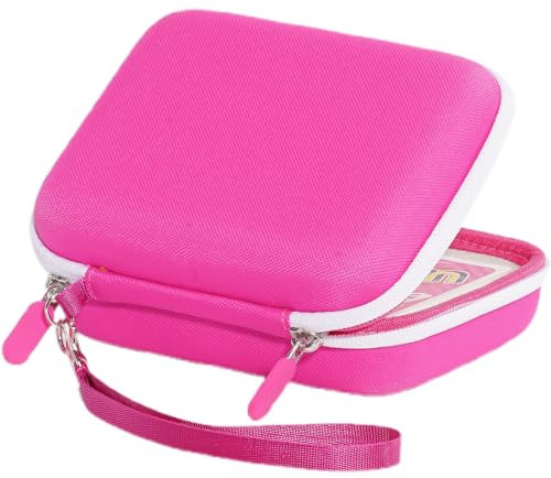 ProCase Tragetasche für PTCG Sammelkarten, Spielkarten Aufbewahrung für 300+ TCG Trading Cards MTG Karten Tasche, Spielkartenkoffer Aufbewahrungsbox für Kinderspiele Spielesammlung -Rosa