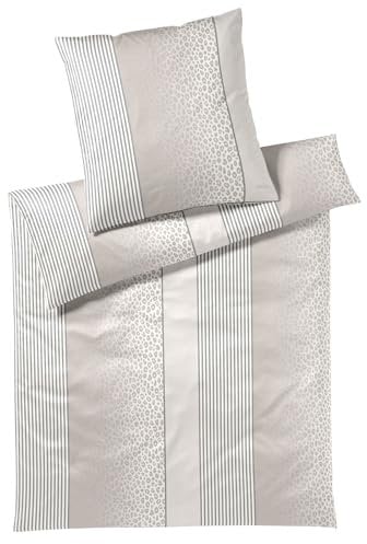 Joop! Bettwäsche Leo Cream 1 Bettbezug 140 x 200 cm + 1 Kissenbezug 70 x 90 cm