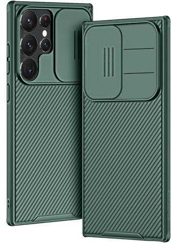AROYI Handyhülle Kompatibel mit Samsung Galaxy S25 Ultra Hülle, Samsung S25 Ultra Hülle Kameraschutz mit Slide Camera Handyhülle für Samsung Galaxy S25 Ultra 5G Hülle (6,8 Zoll) - Grün