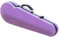Professional Violin Case Violin Case 4/4 Size Mauve/Bright Red/Lake Blue Available Triangular Lightweight Hybrid Carbon Fiber Double Shoulder(Orchid Purple)