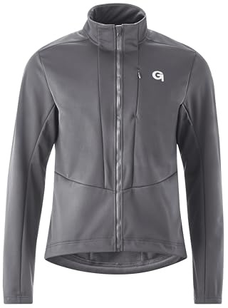 Gonso Herren Adventure Jacket Softshell M Fahrradjacke (1er Pack) | Wasserabweisend und winddicht, G-Shell für optimale Wärmeisolierung, Enganliegende Passform, Perfekt für das ganze Jahr
