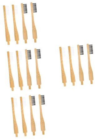 BESTYASH 4 Sätze Kopf Der Zahnbürste Reisezahnbürste Ersatzbürstenköpfe Zahnbürstenköpfe Aus Holz Ersatz-zahnbürstenköpfe Zahnbürstenköpfe Schwarz Plastik 4 Stück * 4