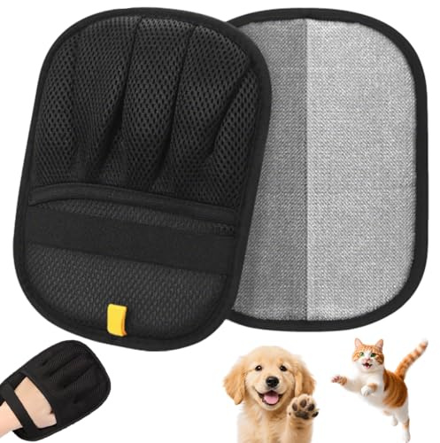 Bumilily Pet Hair Removal Glove for Cats and Dogs - Electrostatic Pet Hair Remover Glove, Reusable Brush Pet Hair Remover for Couch, Carpet, Car Seat & Laundry(1PCS)