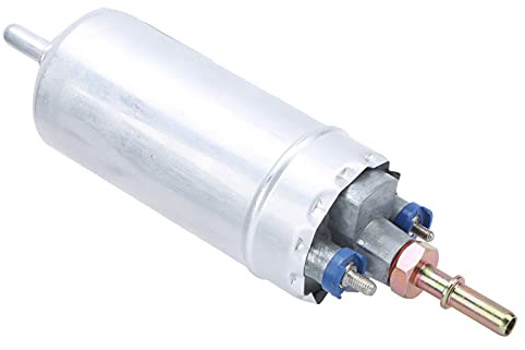 Walmeck 0580464075 Austausch der Kraftstoffpumpe, Universelle Aluminiumlegierung, 5 Bar, 150 L/h, Verbessert die Kraftstoffrate Erheblich, überwindet Schwache Leistung, Steig- und