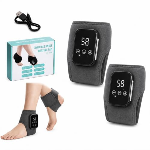ZaejjaeY 2er-Pack Fussmassagegerät Elektrisch – 3-in-1 Fußmassagegerät