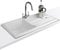 Astini Canterbury 100 Bowl Gloss White Ceramic Kitchen Sink & Colonial Tap