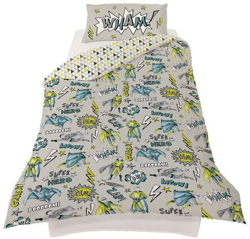 Arthouse Superhero Single Duvet Set