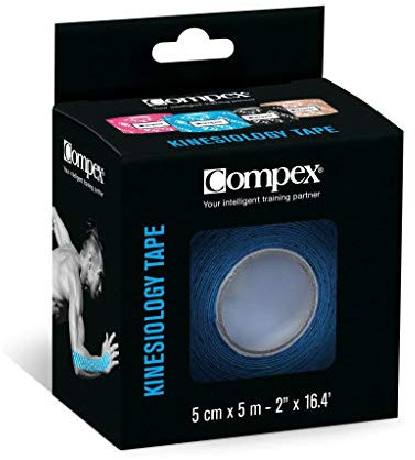 Comex - Cinta Adhesiva elástica para Adulto, Unisex, Color Negro, Talla única