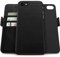 dreem Fibonacci 2in1 Custodia Portafoglio in Pelle per iPhone SE 3 (2022), SE 2, & 8/7 | Cover iPhone Magnetica Antiurto TPU Sottile | Protezione RFID | 2 Posizioni | Confezione Regalo – Nero