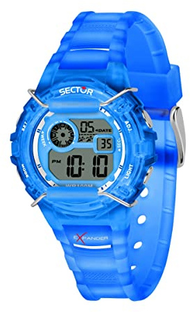 Sector No Limits Herrenuhr, Kollektion EX-05, Stoppuhr, aus Polycarbonat und Polyurethan - R3251526001