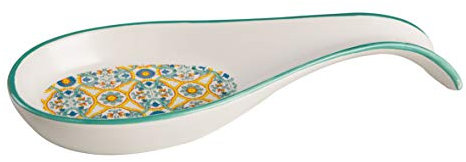 MONTEMAGGI POGGIAMESTOLI DECORO MAIOLICHE IN CERAMICA 8X22X3cm