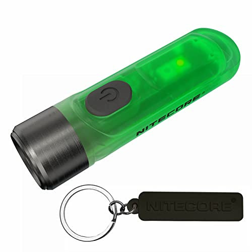 Nitecore Tiki GITD 300 Lumen Luminous Body USB-C Rechargeable EDC Keychain Flashlight with NITECORE Tag