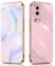 ILING Handyhülle für vivo Y72 5G/vivo Y52 5G/vivo Y53s Hülle, Bunt Silikon, Schüzen Sie die Kamera, Ultradünne Stoßfeste Case für Damen (Violett)