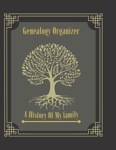 Genealogy Organizer - A Genealogy Notebook With Genealogy Charts And Forms, Family Tree Chart Book