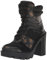 GUESS Stivaletti Tadbit Donna, Nero/Marrone 001, 38 EU