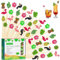 Plettri estivi hawaiani stuzzicadenti frutta dessert bastoncini cibo panino antipasto spiedini di salumi per Luau Tropical Beach Hawaii Theme Party Decoration Supplies (100 pz.)