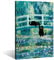NONPAI Vintage Monet Cat Poster Lustige Schwarze Katze Brücke von Seerosen Leinwand Wandkunst Berühmte Ölgemälde Monet Schwarze Katze Poster Galerie Ästhetische Raumdekoration für Schlafzimmer