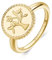 Brosway Anello Donna In Acciaio Con Simbolo Albero Della Vita, Anello Donna Collezione Chakra - BHKR002D