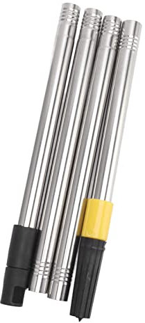 Paint Roller Extension Pole, 4 Section Extension Rod Stainless Steel Multi Purpose Telescopic Extension Pole Lightweight Extendable Pole for Painting, Cleaning Coating, Brushes