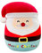 POPOYU Weihnachtsmann Kuscheltier,Kawaii Plüsch Kuscheltier,Elch Plüschtier Nikolaus Stofftier Weihnachtsmann für Kinder Sofa Schlafzimmer Dekoration Spielzeug Weihnachten Neujahr Geschenk