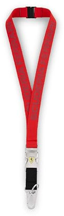 Scuderia Ferrari Cordino con logo Rosso - Taglia unica